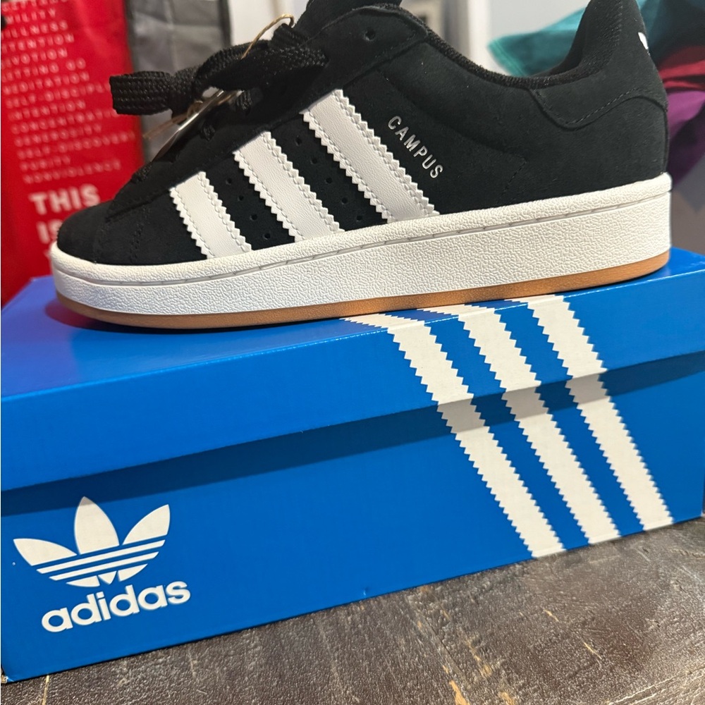 Adidas Campus Black and White Shoes